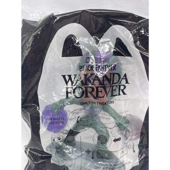 2022 McDonalds Happy Meal Toy Black Panther Nakia Wakanda Forever Toy #3 New! - Picture 4 of 8